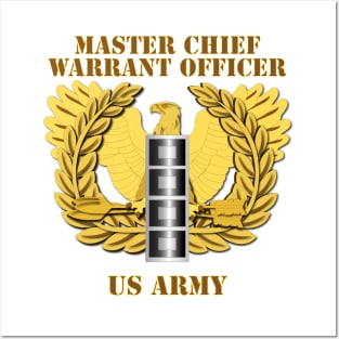 Emblem - Warrant Officer - MCW4-5 Posters and Art